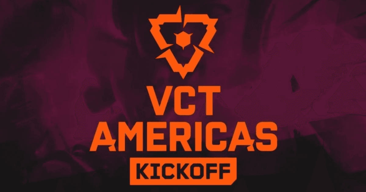 Logotipo do VCT Americas Kickoff 2024