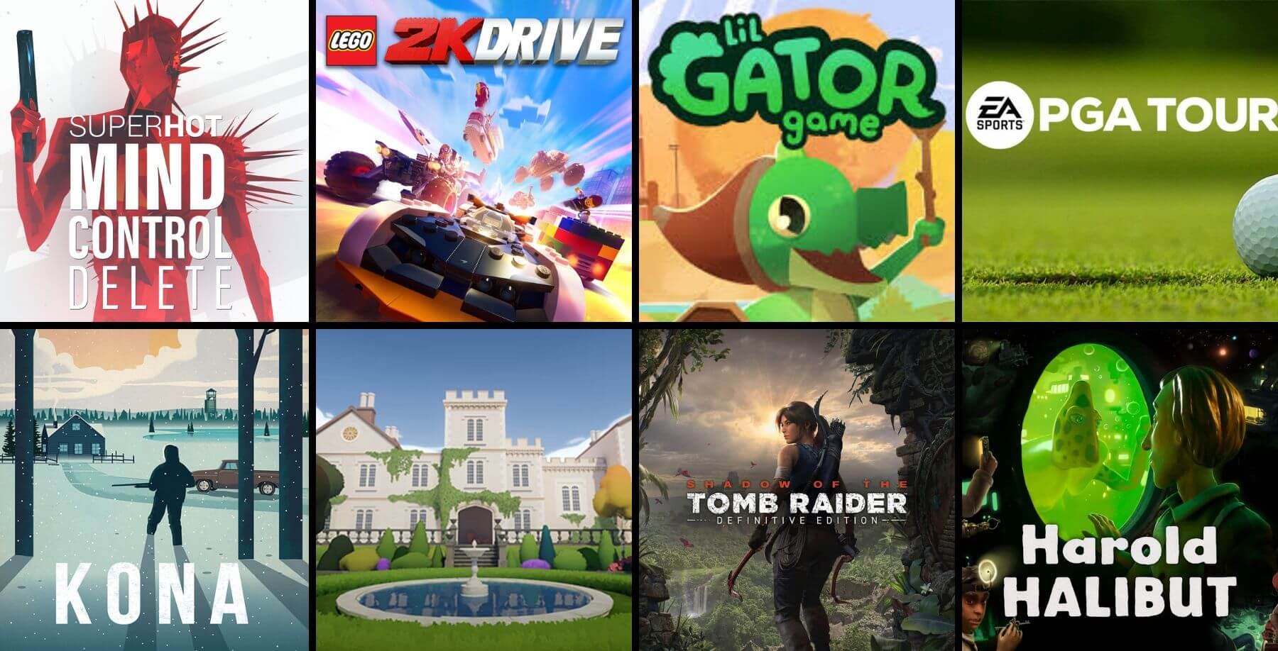 Capas dos jogos que estarão presentes no Xbox Game Pass de abril