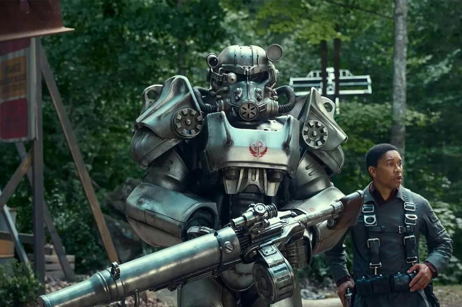 Aaron Moten como Maximus em Fallout. Foto: Divulgação